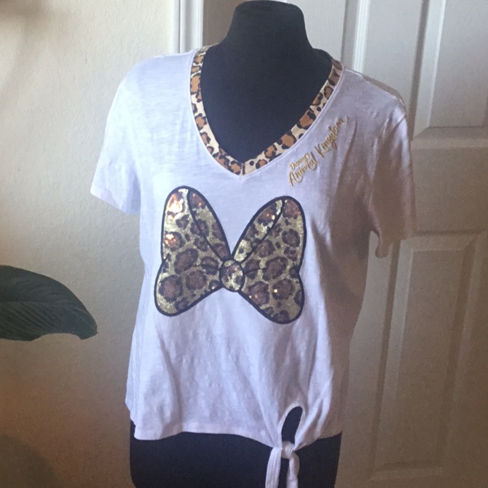 Disney’s Animal Kingdom Medium side tie top.